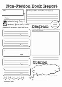 Editable 3Rd Grade Book Report Template Word