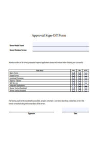 Employee Handbook Sign Off Sheet Template Doc Sample