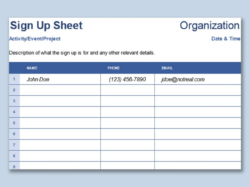 Free Custom File Sign Out Sheet Template Pdf Sample