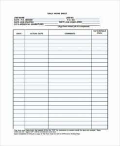 Free Custom Proof Of Concept Sign Off Template Excel Sample