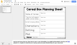 Free Editable 5Th Grade Cereal Box Book Report Template