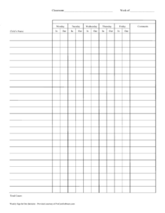 Free  File Sign Out Sheet Template Excel