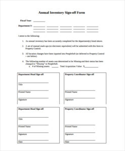 Free  Project Approval Sign Off Template Doc