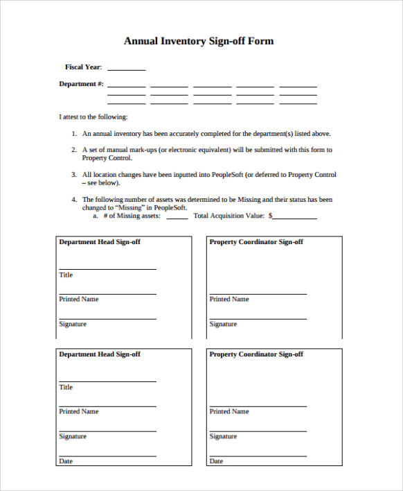 Free  Project Approval Sign Off Template Doc