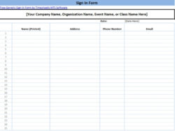 Free  Radio Sign In And Out Sheet Template Excel Sample