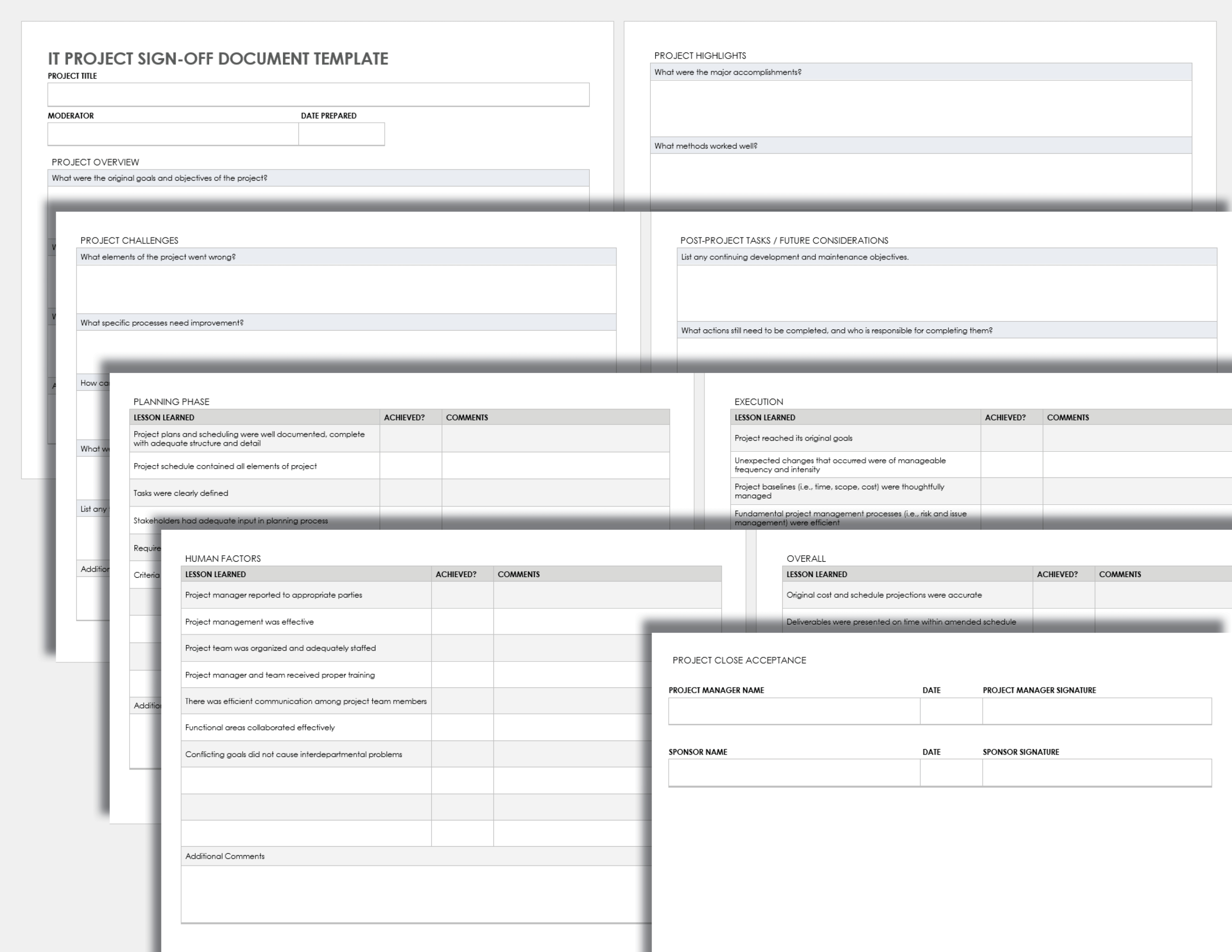 Free  Software Testing Sign Off Template Doc Sample