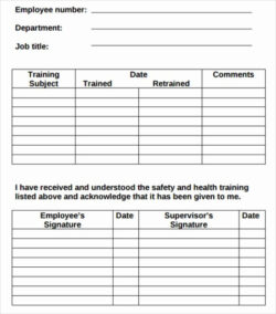 Free  Task Sign Off Sheet Template Excel Sample