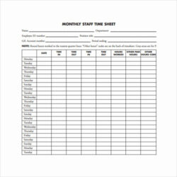 Overtime Sign Up Sheet Template Doc Sample