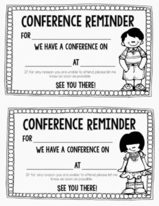 Parent Teacher Conference Sign Up Sheet Template Doc Sample