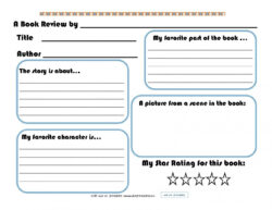 Sample 5Th Grade Mini Book Report Template Excel